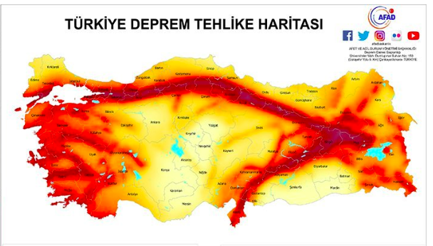 Kuzey Anadolu fay hattı nereden geçiyor hangi iller fay üstünde? - Resim: 0