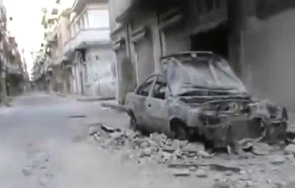 Hayalet şehir Humus'ta ağır yıkım - Resim: 2