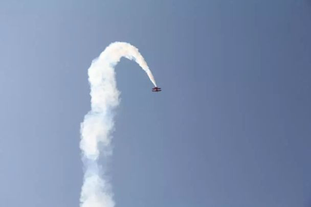 Türkiye’nin ilk kadın akrobasi pilotu Semin Öztürk gösterisiyle mest etti - Resim: 3