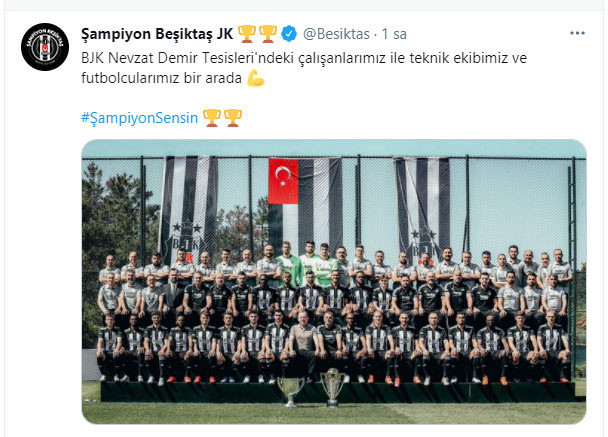 Beşiktaş'tan iki kupalı paylaşım - Resim: 0