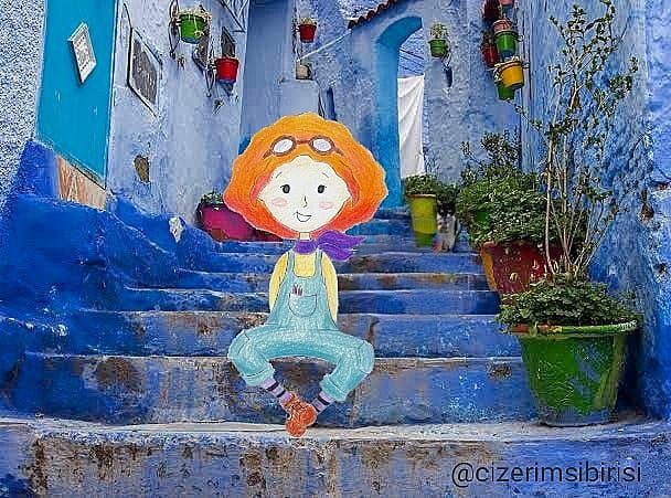 Dikkat çeken çalışma: Sen evde kal çizimlerin dolaşsın - Resim: 1