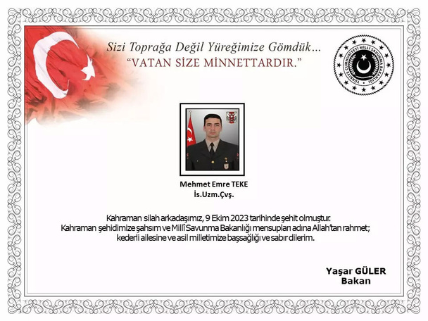 Pençe-Kilit bölgesinden acı haber geldi - Resim: 0