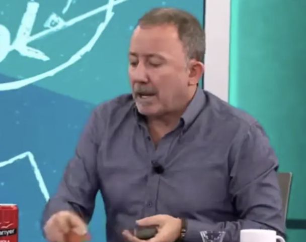 Canlı yayında olduğunu unutan Sergen Yalçın'dan olay hareket! - Resim: 0