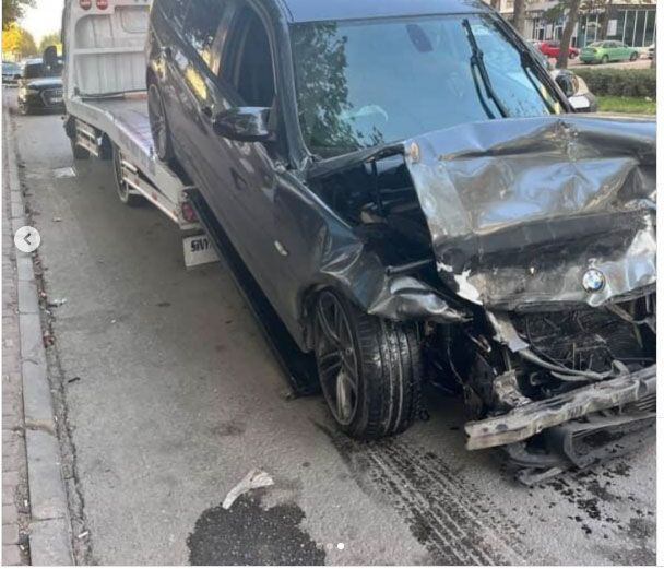 Togg'a çarpan BMW paramparça oldu! Sosyal medya yıkıldı - Resim: 4