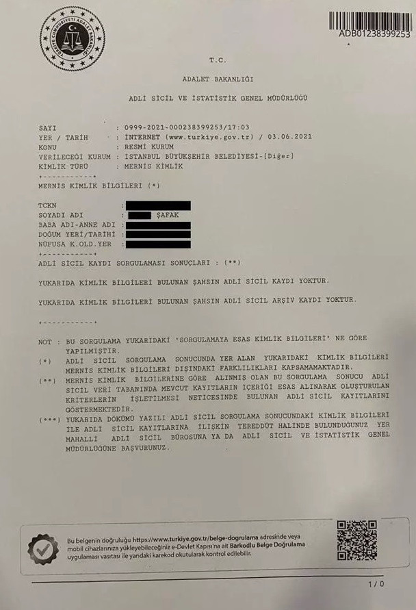 İstanbul Büyükşehir çalışanı Şafak D.'ye terör gözaltısı' haberlerine İBB'den açıklama - Resim: 0