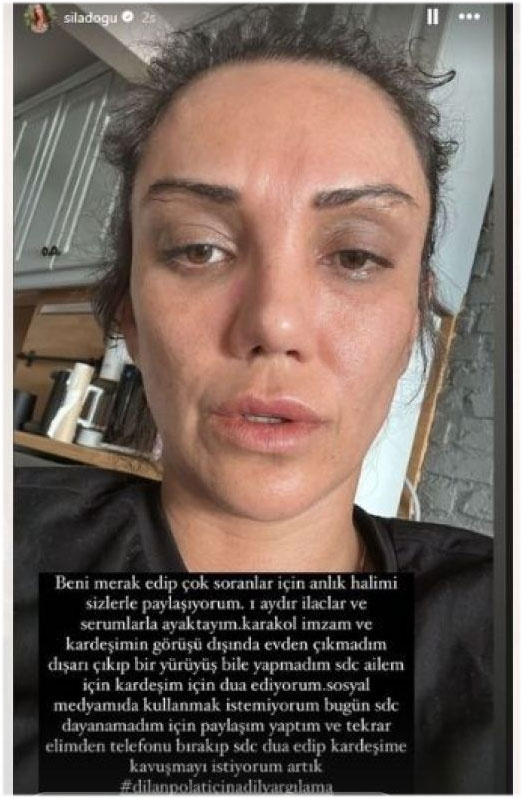 Dilan Polat'ın kardeşi Sıla Doğu'dan tahliye olduktan sonra ilk paylaşım - Resim: 0