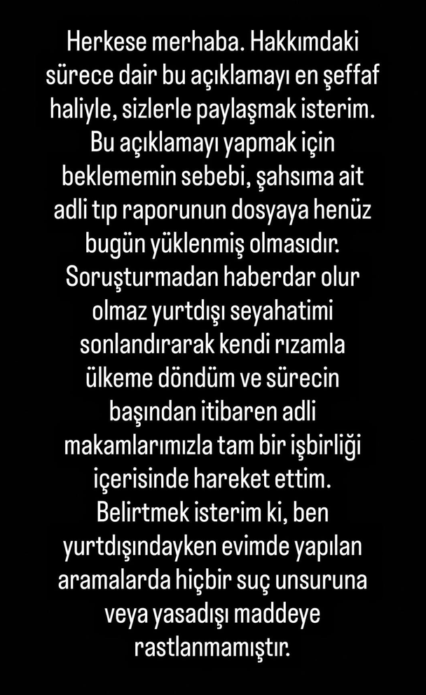 Test sonucu belli olmuştu! Afra Sara&ccedil;oğlu'ndan ilk a&ccedil;ıklama - Resim: 0