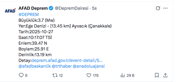 Çanakkale açıklarında art arda iki deprem oldu, Naci Görür'den KAF uyarısı: "Bölge geriliyor" - Resim: 1