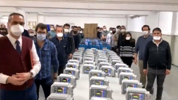 Yerli solunum cihazında seri üretim başladı! 5 bin adet teslim edilecek - Resim: 0