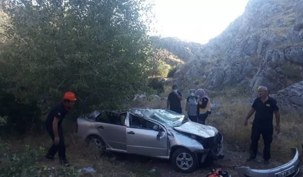 Malatya'daki trafik kazasında polis memuru feci şekilde can verdi - Resim: 0