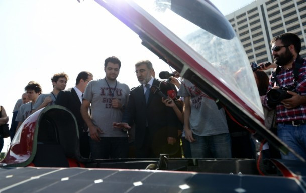 Bakan Yıldız güneş enerjili araba kullandı - Resim: 2