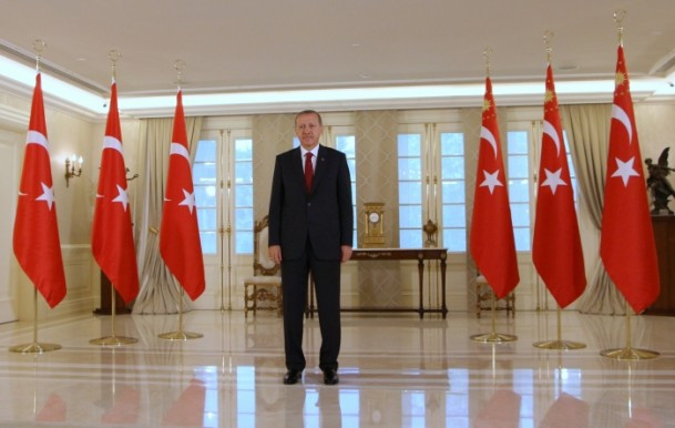 Erdoğan başkomutan sıfatıyla tebrikleri kabul etti - Resim: 4