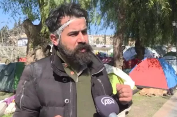 Türkiye'de o anları milyonlar izledi, başından duman yükselen adamın kulağı kopmuş - Resim: 0