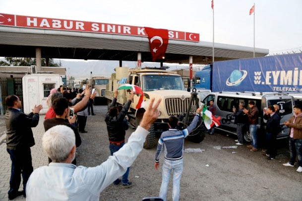Peşmerge Habur'dan böyle girdi - Resim: 3