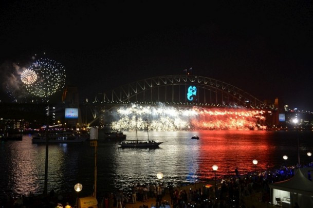Sidney'de yeni yılı karşıladı! - Resim: 3