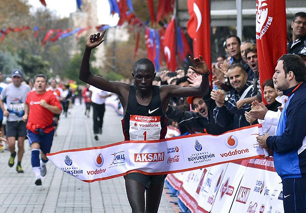 Maratonda zafer Kenyalıların - Resim: 1