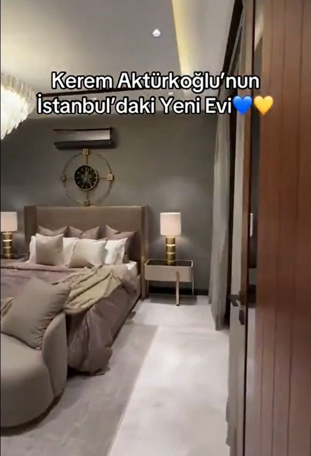 Ünlü Futbolcu Kerem Aktürkoğlu'nun İstanbul'daki evi görüntülendi! Lüks evde yok yok... - Resim: 6