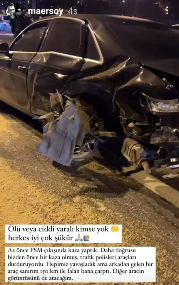 Gazeteci Mehmet Akif Ersoy trafik kazası geçirdi - Resim: 0