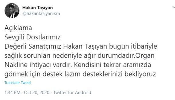 Hakan Taşıyan ölüm döşeğinde! Son hali görenleri yaraladı organ nakli bekliyor - Resim: 2