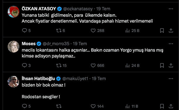 Ersan Şen Yunan adalarında yemek yiyenleri eleştirdi yorum yağdı - Resim: 0