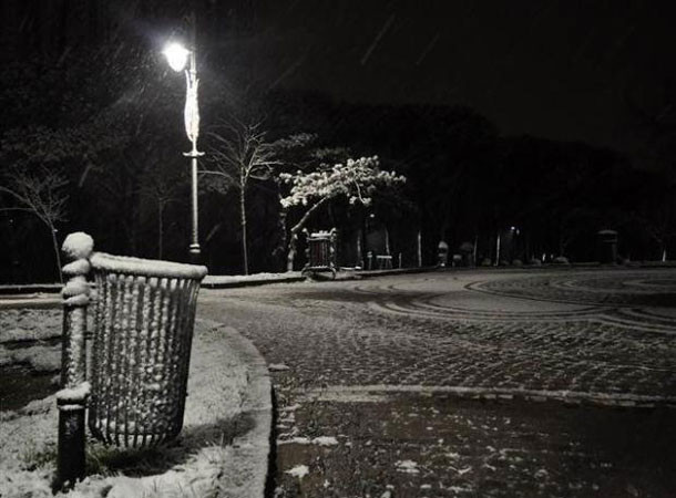 Çamlıca'dan kar manzaraları - Resim: 1