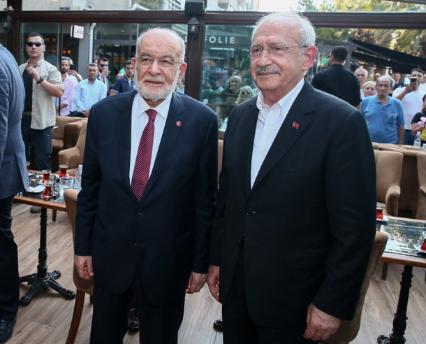 Kemal Kılıçdaroğlu ile Temel Karamollaoğlu İzmir'de buluştu - Resim: 0