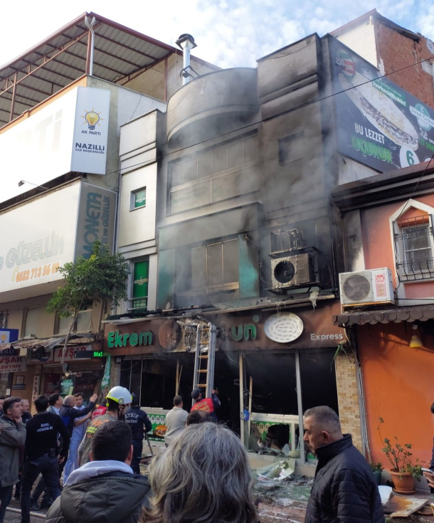 Aydın'da dönerci dükkanında patlama! Çok sayıda ölü ve yaralı var - Resim: 1