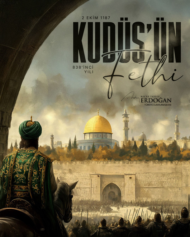 Erdoğan'dan Kudüs'ün fethi paylaşımı: Mücadeleyi kararlılıkla sürdüreceğiz - Resim: 0