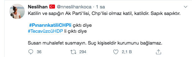 'Pınar'ın katili CHP'li' etiketi Twitter'da TT oldu yorum yağdı - Resim: 5