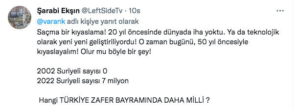 Bakan Varank 'hangi Türkiye zafer bayramımızda daha güçlü' diye sordu paylaşıma yorum yağdı - Resim: 5