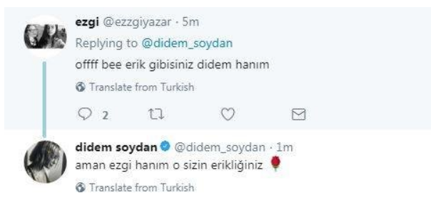 'Erik gibisiniz Didem Hanım' yorumuna anında cevabı yapıştırdı! - Resim: 4