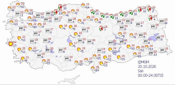 İstanbul için tehlike çanları çalıyor! Meteoroloji'den cuma günü uyarısı - Resim: 4