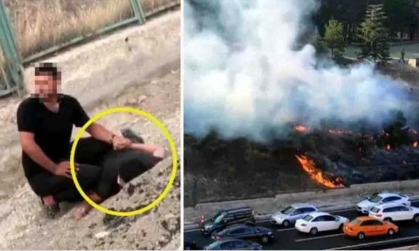 Suçüstü yakalanmıştı! Ankara Cumhuriyet Başsavcılığı'ndan Polatlı yangınına ilişkin açıklama - Resim: 0