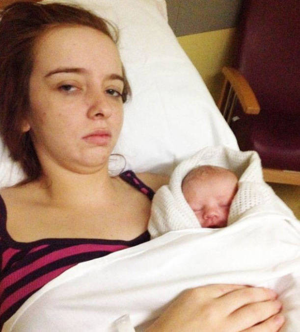 Hamile olduğunu anlamadan doğum yaptı - Resim: 4