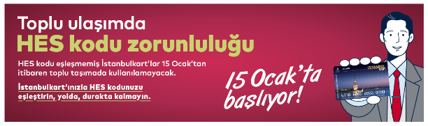 HES kodu eşleşmemiş İstanbulkart'lar 15 Ocak'tan itibaren kullanılamayacak! - Resim: 0