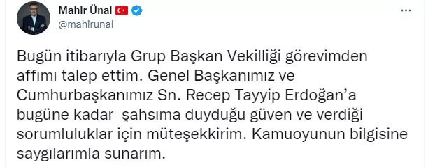 Özlem Zengin sürprizi! Mahir Ünal AK Parti grup başkan vekilliğinden istifa etti Bahçeli çok kızmıştı - Resim: 0