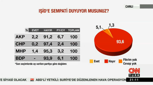 Metropoll'den IŞİD araştırması! - Resim: 1
