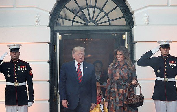 Trump'a cadılar bayramında korkunç sürpriz! Tepkisi şoke etti - Resim: 4