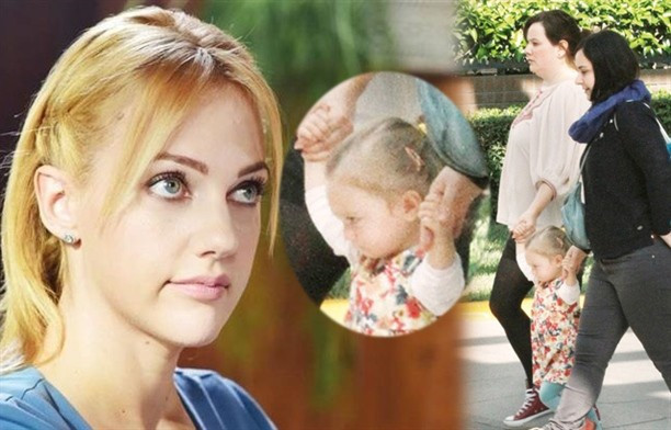 Meryem Uzerli'nin kızı Lara ilk kez görüntülendi - Resim: 1