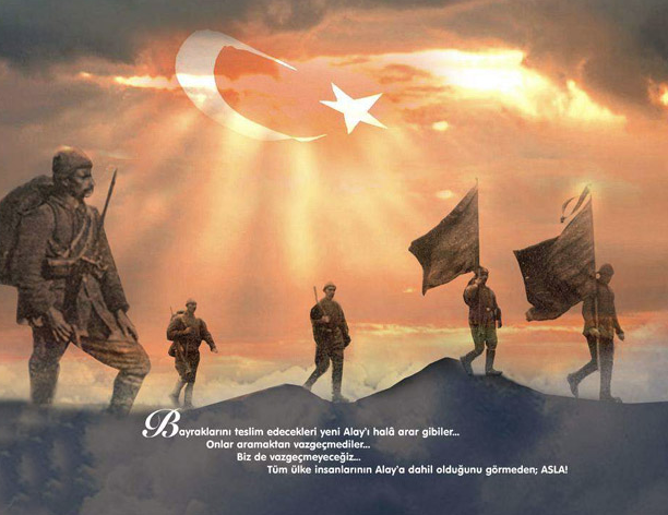 Kendi cenaze namazını kılan şehit - Resim: 2