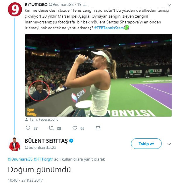 Bülent Serttaş Maria Sharapova fotoğrafıyla ilgili konuştu - Resim: 3