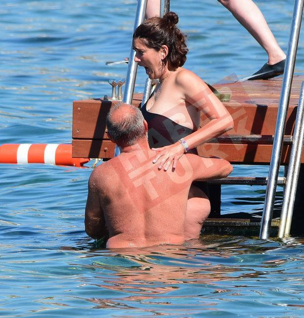 Bergüzar Korel'in denizle imtihanı Halit Ergenç eşine böyle yardımcı oldu - Resim: 3