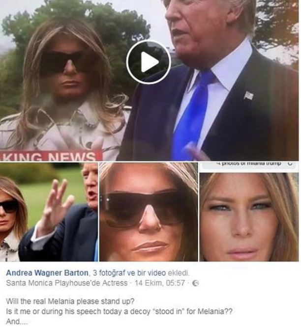 Melania Trump'ın vücut dublörü kullanıyor iddiası ABD'yi karıştırdı! - Resim: 2