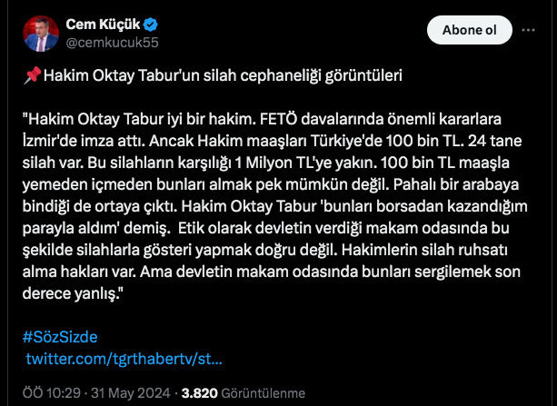 'Borsadan kazandım' diyen hakim için Cem Küçük hesap yaptı: Bunları almak pek mümkün değil - Resim: 0