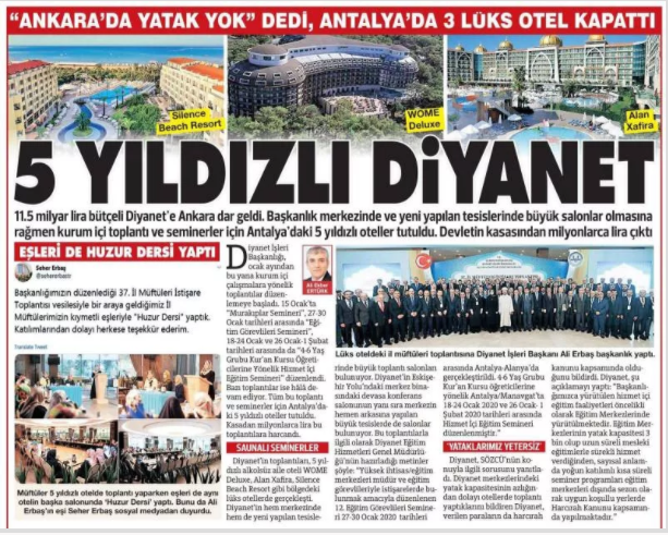 Diyanet'ten algı operasyonlarına sert tepki - Resim: 0