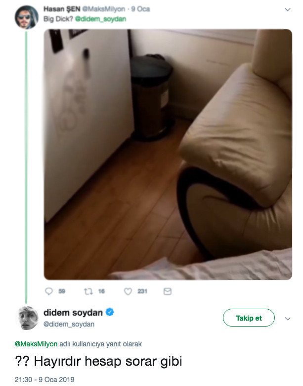 Didem Soydan'dan takipçisine edepsiz cevap: S.. fotoğrafı sende de vardır - Resim: 2