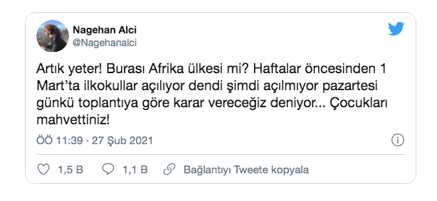 Nagehan Alçı'dan 'yüz yüze eğitim' çıkışı: Artık yeter! Burası Afrika ülkesi mi? - Resim: 0
