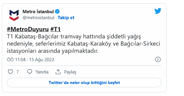 Metro İstanbul'dan sefer iptali açıklaması - Resim: 0