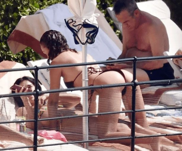 Dua Lipa kız arkadaşıyla havuz başında öyle bir yakalandı ki! - Resim: 3