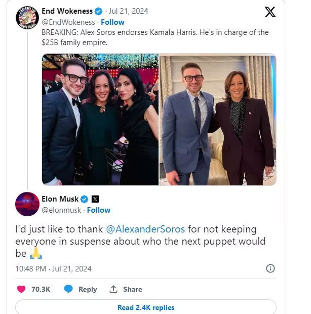 Elon Musk muhtemel başkan adayı için 'kukla' dedi - Resim: 0